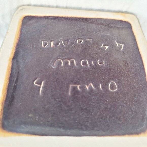 Handcrafted Stoneware Mugs Set Design By Mara Mexico With Chiles / Bottles - Picture 10 of 10